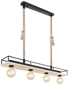 Φωτιστικό Κρεμαστό Globo Lighting TRIXI 15458-4H