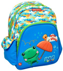 Σχολική Τσάντα Νηπιαγωγείου (25x15x33) Fisher Price Frog