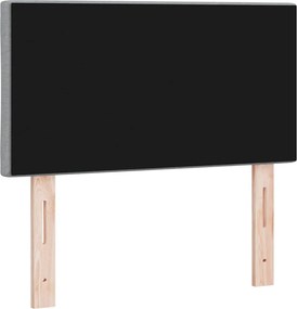 vidaXL Κεφαλάρι Ανοιχτό γκρι 80 cm ύφασμα