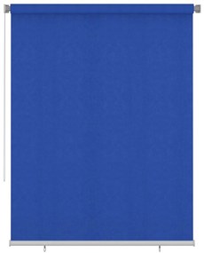 Στόρι Σκίασης Ρόλερ Εξωτερικού Χώρου Μπλε 180 x 230 εκ. HDPE