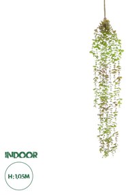 GloboStar® Artificial Garden HANGING EUCALYPTUS 20810 Τεχνητό Διακοσμητικό Κρεμαστό Φυτό Ευκάλυπτος Μ16 x Π9 x Υ105cm