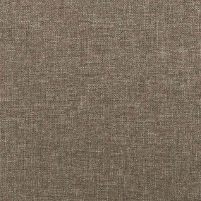vidaXL Κεφαλάρια Ύφασμα 144x5x78/88 εκ. Taupe