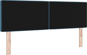 vidaXL Κεφαλάρι Σκούρο Μπλε 160 cm Βελούδο