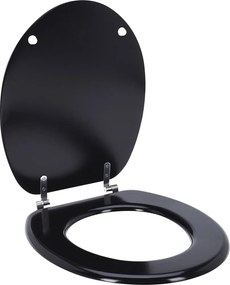 Καπάκι Λεκάνης από MDF 42.5x37x1.5cm Black MRShome