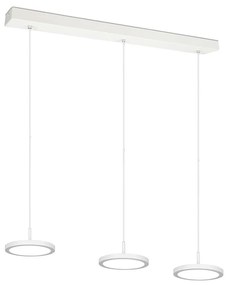 Φωτιστικό Κρεμαστό Trio Lighting Tray 340910331 Λευκό Ματ (4000K)