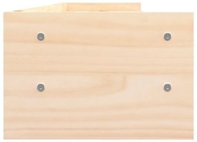 vidaXL Βάση Οθόνης 100x24x16 εκ. από Μασίφ Ξύλο Πεύκου
