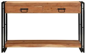 vidaXL Τραπέζι κονσόλας 120x33x75 εκ Μασίφ ξύλο ακακίας