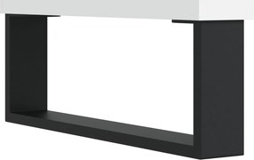 vidaXL Τραπεζάκι Σαλονιού Λευκό 80 x 80 x 36,5 εκ. Επεξεργασμένο Ξύλο