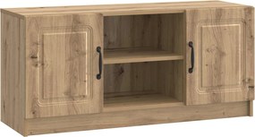 vidaXL Ντουλάπι TV 102 x 34,5 x 47 εκ Artisan Δρυς Επεξεργασμένο Ξύλο