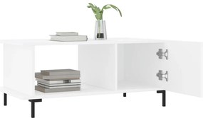 vidaXL Τραπεζάκι Σαλονιού Λευκό 90x50x40 εκ. Επεξεργασμένο Ξύλο