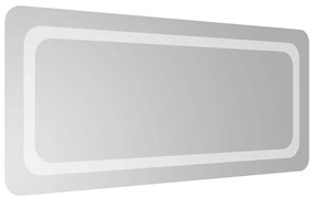 vidaXL Καθρέφτης Μπάνιου με LED 90x40 εκ.