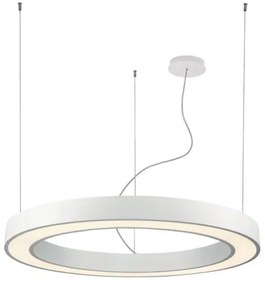 Κρεμαστό Φωτιστικό Οροφής LED 66W 3000Κ Dali Dimming Φ90cm Ring Viokef 3915-0009-3-W-D3 Λευκό