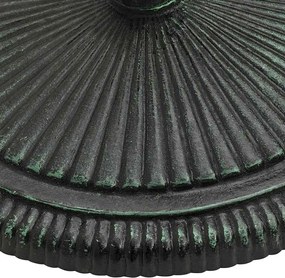 vidaXL Βάση Ομπρέλας Πράσινη 45 x 45 x 30 εκ. από Χυτοσίδηρο