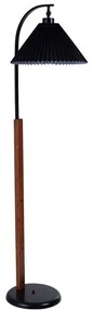 Φωτιστικό Δαπέδου 534LUN5393 Φ38x150cm 1xE27 40W Walnut-Black Opviq