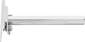 vidaXL Πλωτά στηρίγματα ραφιών 12 τεμ. Ø12x100 χιλ. Ανθρακοχάλυβας