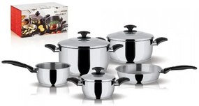 Pyramis Gourmet Inox Σετ Μαγειρικών Σκευών (5+3 Τεμάχια)