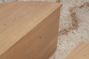 Τραπεζάκι Σαλονιού Δρυς Μελί ORION 90x60x30