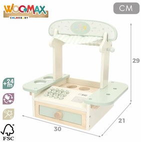 Παγωτατζίδικο παιχνιδιού Woomax 11 Τεμάχια (x2)