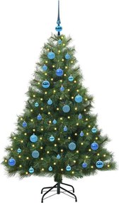 vidaXL Τεχνητό Χριστουγεννιάτικο Δέντρο Πράσινο 150 cm ΠΕ και PVC