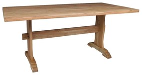 Τραπέζι Western Ε7025 Ακακία Φυσικό 200x100cm Wood