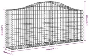 ΣΥΡΜΑΤΟΚΙΒΩΤΙΑ ΤΟΞΩΤΑ 6 ΤΕΜ. 200X30X80/100 ΕΚ. ΓΑΛΒΑΝ. ΑΤΣΑΛΙ 3145413