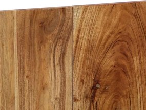 vidaXL κεφαλάρι 200 cm από μασίφ ξύλο ακακίας