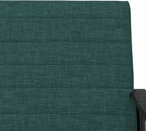 vidaXL Πολυθρόνα Σκούρο Πράσινο 59 x 75 x 78 εκ ύφασμα