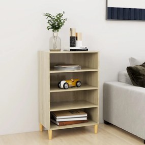 vidaXL Ραφιέρα Sonoma Δρυς 57 x 35 x 90 εκ. από Μοριοσανίδα