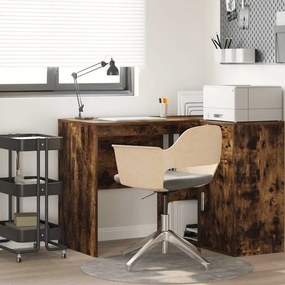 vidaXL Γραφείο Καπνιστό Δρύς 102 x 50 x 75 cm Επεξεργασμένο Ξύλο