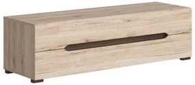 Τραπέζι Tv Boston P112, San remo δρυς, Με συρτάρια, 150x43x43cm