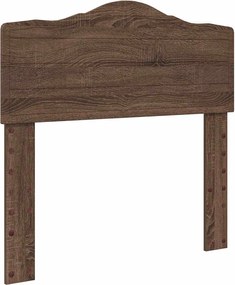 vidaXL Κρεβάτι Αποθήκης Καφέ δρυς 70 x 190 cm Επεξεργασμένο ξύλο