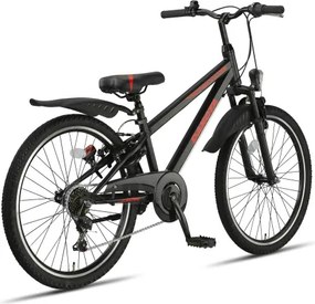 Dakota MTB 24 Inch Junior 7SP Rim Brakes Black