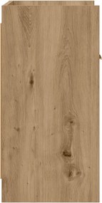 vidaXL Κομοδίνα 2 τεμ. Artisan Δρυς 40 x 30 x 60 cm Επεξεργασμένο Ξύλο