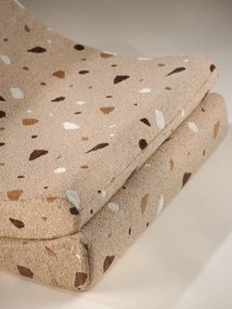 Terrazzo Καρεκλα Moon Υφασμα Μπουκλε / Σενιλ Μπεζ