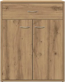 vidaXL Sideboard Artisan Oak 60x30x75 cm Κατασκευασμένο ξύλο