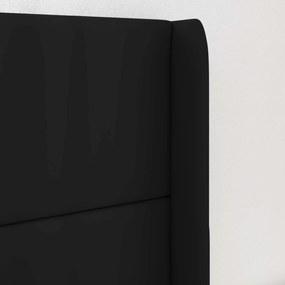 vidaXL Αυτί Κεφαλής Μαύρο 80 x 16 x 4 εκ. PVC