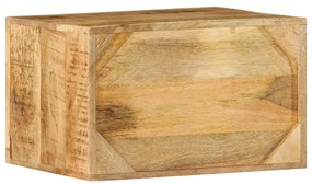 vidaXL Κομοδίνο Καφέ 40 x 30 x 25 εκ Μασίφ ξύλο μάνγκο