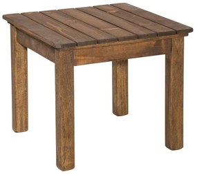 Τραπέζι Aegean 01-03-236 45x45x45cm Walnut