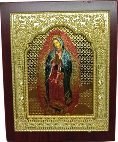 Ξύλινη Εικόνα σε Κορνίζα 11x13cm