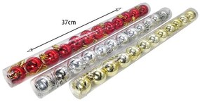 Χριστουγεννιάτικες μπάλες 12τμχ 2.5cm - Christmas Decoration Balls 12pcs