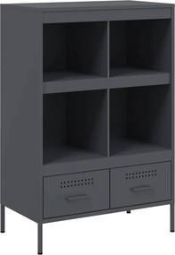 vidaXL Ντουλάπι Ανθρακί 68x39x101,5 εκ. από Χάλυβα