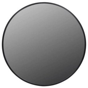 Καθρέπτης Τοίχου Στρογγυλός 373-123-778 40x3cm Black Αλουμίνιο