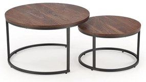 Uni 2 Τραπεζακι Σαλονιου Γκρι Μαρμαρο 120x60x45