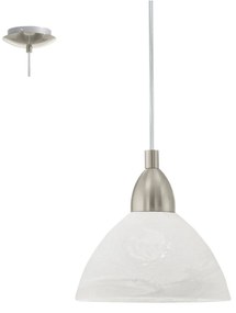 Φωτιστικό Οροφής Brenda 87054 White Eglo Metal, Glass