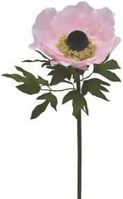 Τεχνητό Λουλούδι Ανεμώνη 00-23833-40-4 Φ40x120cm Pink Marhome Ύφασμα,Πλαστικό