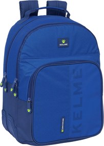 Σχολική Τσάντα Kelme Blue Μπλε 32 x 42 x 15 cm