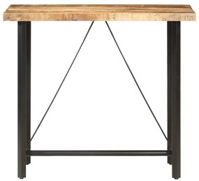 vidaXL Τραπέζι Μπαρ 120 x 58 x 107 εκ. Ακατέργαστο Ξύλο Μάνγκο
