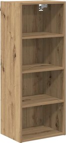 vidaXL Κρεμαστό ντουλάπι Artisan Oak 40 x 29,5 x 100 εκ.