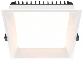 Χωνευτό Σποτ Οροφής Okno LED 24W 3000K Λευκό DL054-24W3K-W MAYTONI DL054-24W3K-W Λευκό