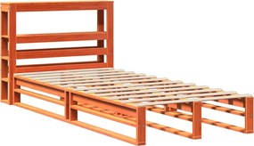 vidaXL Σκελετός Κρεβ. Χωρίς Στρώμα Καφέ Κεριού 90x190 εκ Μασίφ Πεύκο
